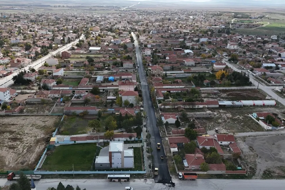 Eskişehir Büyükşehir’den kırsala yol yatırımı