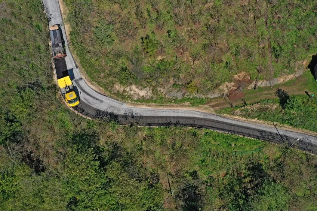 Ordu Çamaş’ta 4 mahalleye hitap eden güzergah asfaltlandı