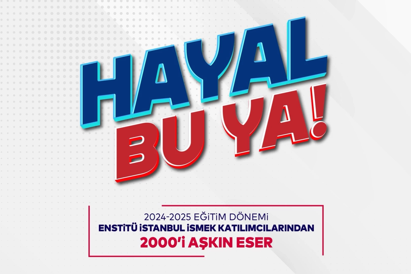 Enstitü İstanbul İSMEK’ten 