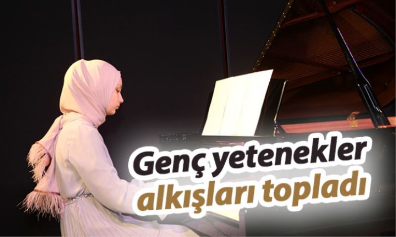 Alkışlar genç yeteneklere