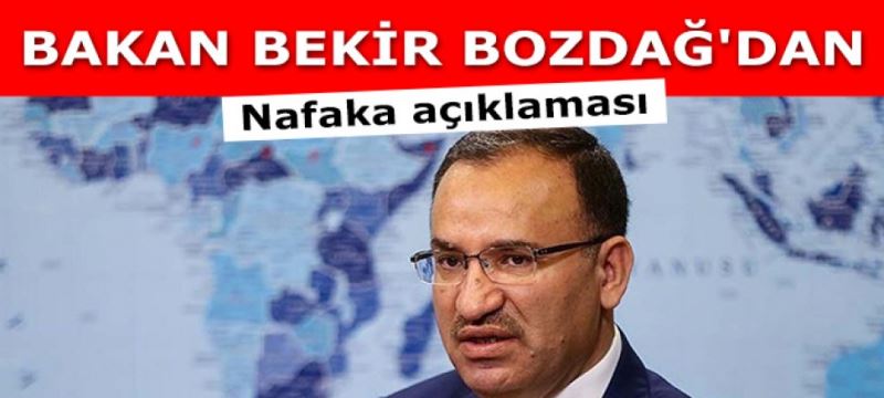 Bakan Bozdağ