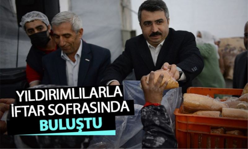 Başkan Yılmaz Yıldırımlılarla iftar sofrasında buluştu