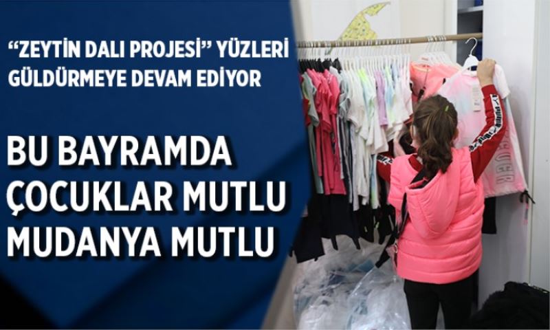 BAYRAMDA ÇOCUKLAR MUTLU, MUDANYA MUTLU