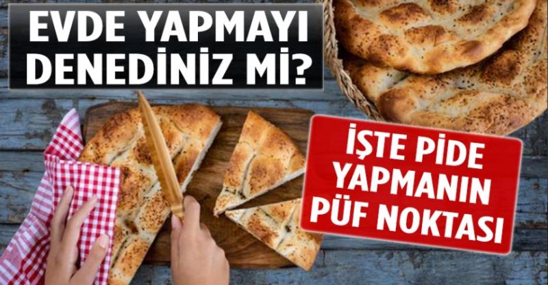 Evde yapmayı denediniz mi? işte ramazan pidesi tarifi