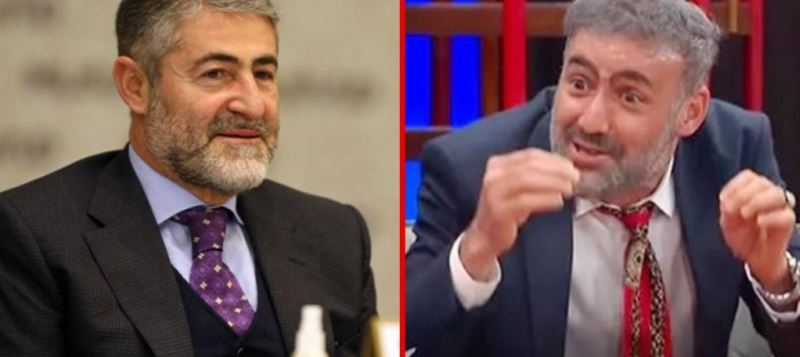 Güldür Güldür ekibi Bakan Nebati