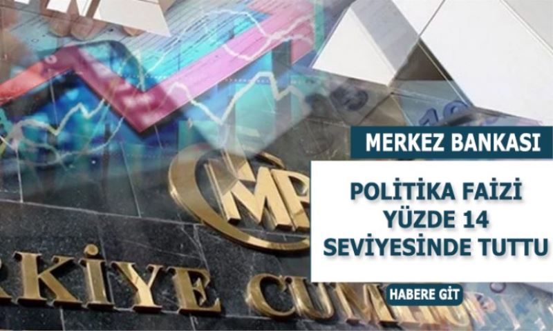 Merkez Bankası faizi sabit tuttu!