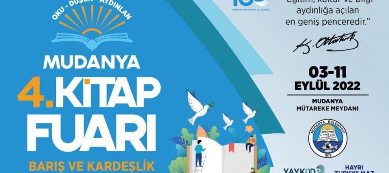 Mudanya 4. Kitap Fuarı başlıyor