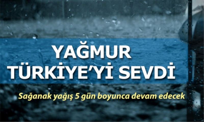 Yağmur ülkemizi sevdi