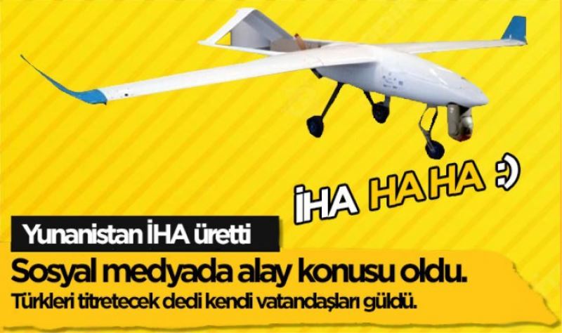 Yunanistan İHA üretti